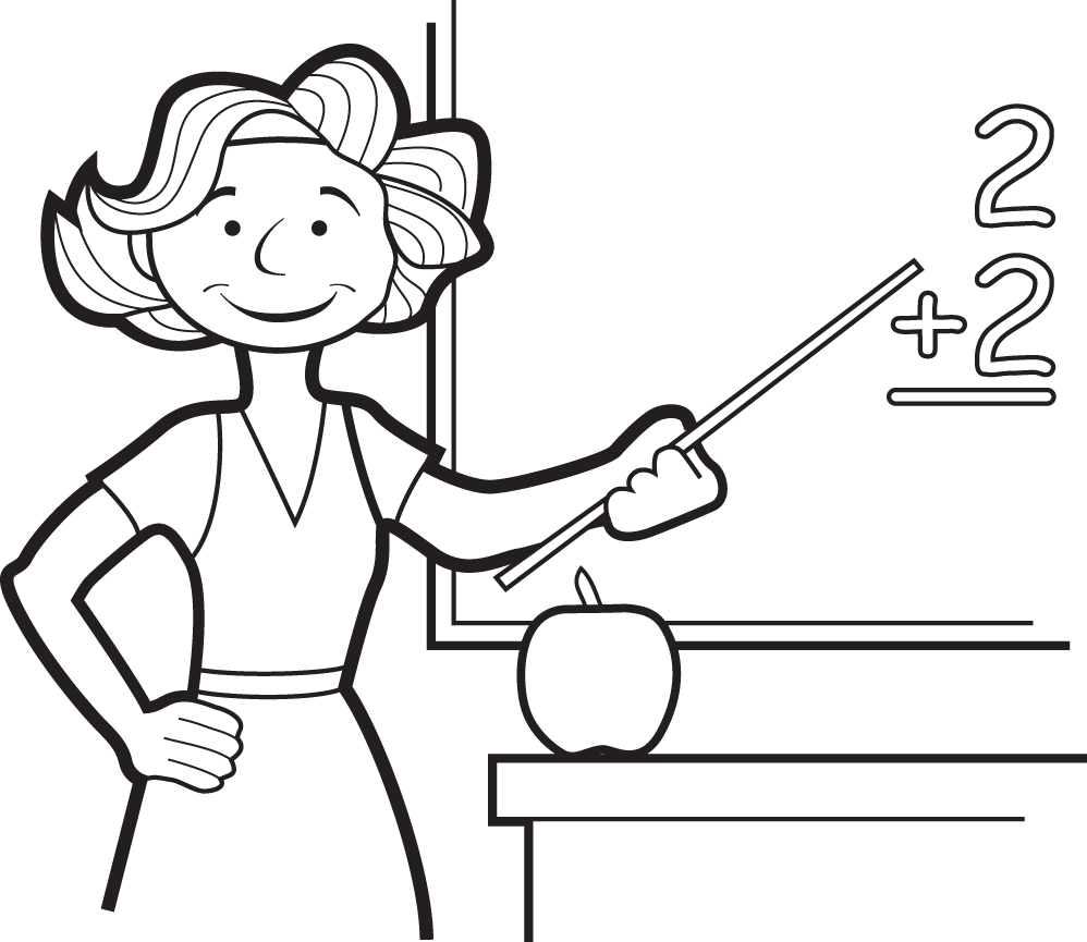 teacher tools coloring pages - photo #34